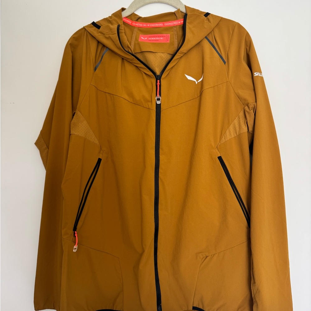 Salewa Golden Yellow Hooded Jacket